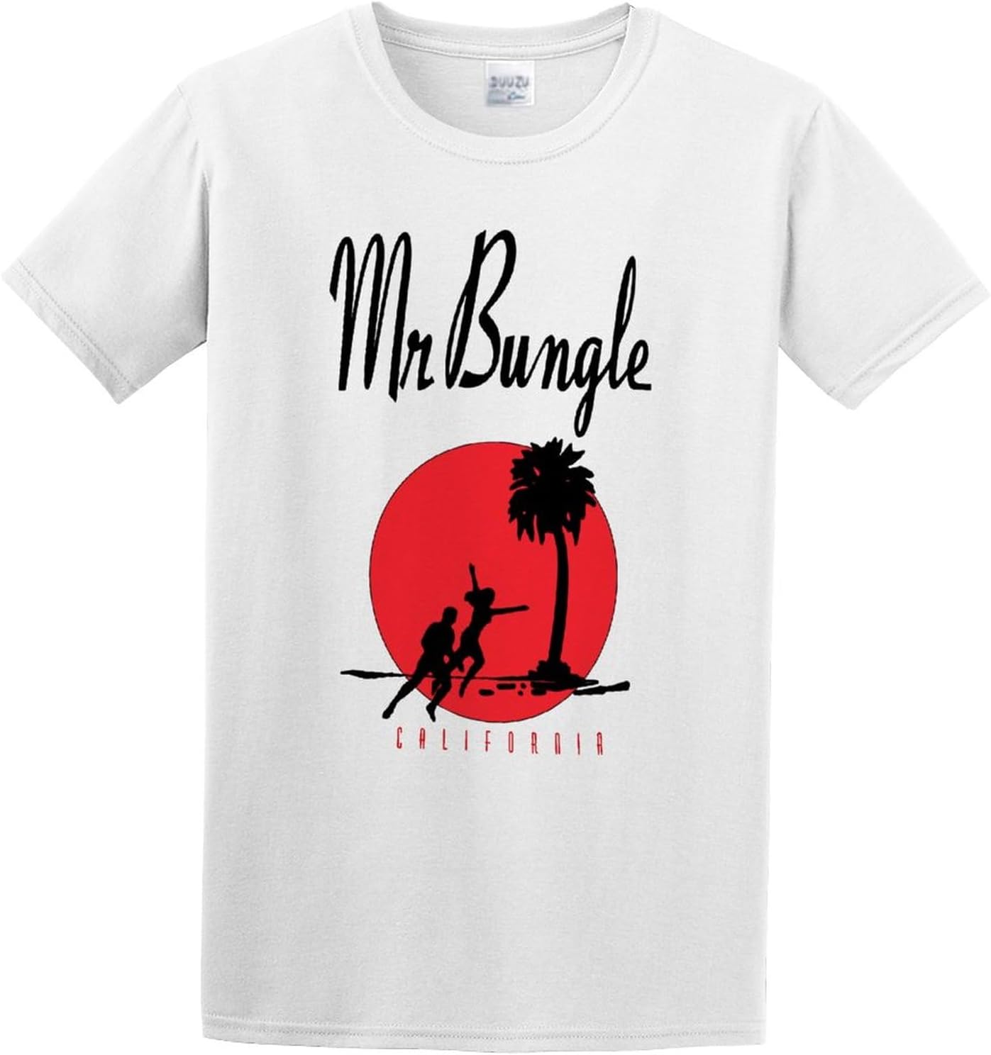 Men s Fashion T Shirts Mr Bungle California Surfers Funk Rock Music Retro 168 Carefully Designed, Every Design is just Right White S белый