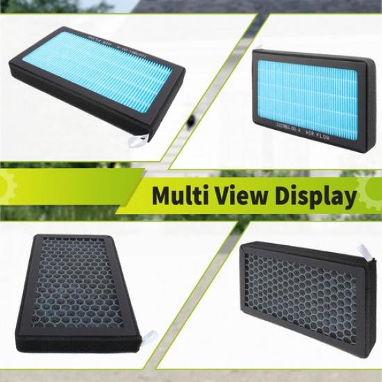 Verbesserter HEPA-Innenraumfilter mit Aktivkohle für Tesla Model 3 Model Y 17-22