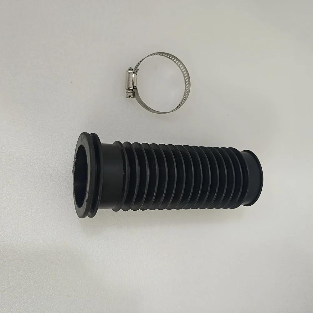 Professioneller Luftfilter-Ansaug-Gummischlauchverbinder Motorrad-Motorverbinder 15cm Länge Haltbares Gummirohr