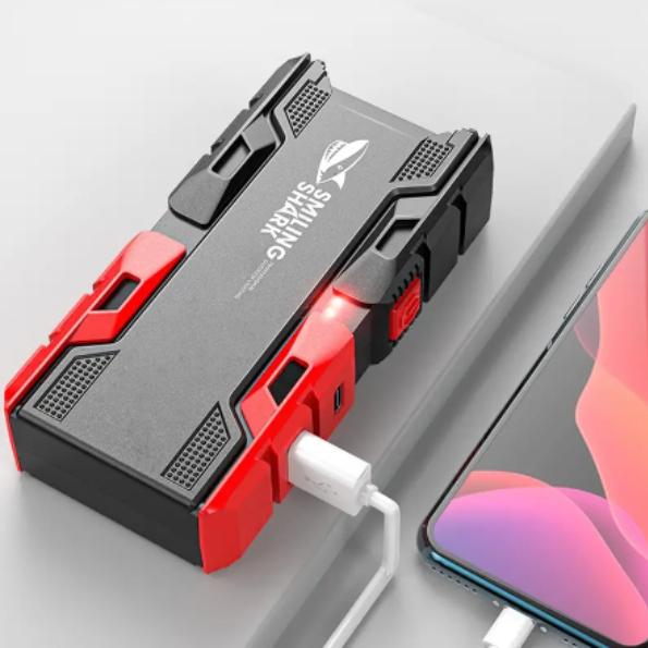 LED-lommelykt Høy lysstyrke Langdistanse oppladbart lys Nattkjøringslys Vanntett fakkel Nattfiske, fotturer, sterkt lys