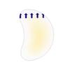 5Pcs Adhesive Hydrocolloid Gel Blister Plaster Heel Anti-Wearing Heel Sticker Pedicure Patch Plaster Foot Care Tools