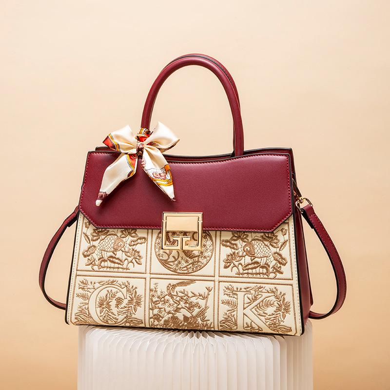 Red Women's Crossbody Handbag - Perfect Mom & Wedding Gift for Ladies, Ideal for Banquets & Birthdays