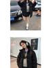 2026 Spring/Autumn High-End Gray Wool Blend Slimming A-Line High-Waisted Midi Skirt - Korean Style for Women