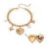 Star Smooth Love Pendant Bracelet Fashion Photos Heart Hand Chain  Hand Accessory
