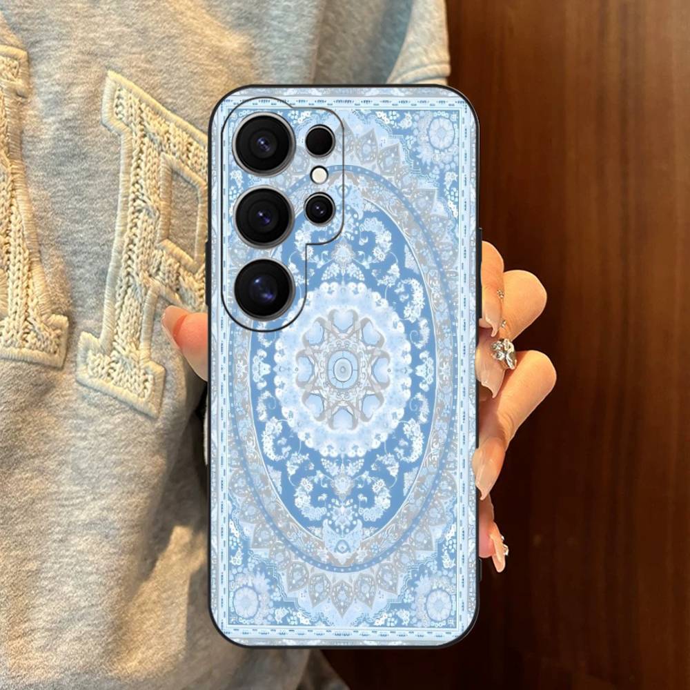 Retro Persian Printed Phone Case For Samsung S 24 Fe 25 Ultra Plus 20 Lite 21 30 22 23 24 22 Ultra 5G Fundas