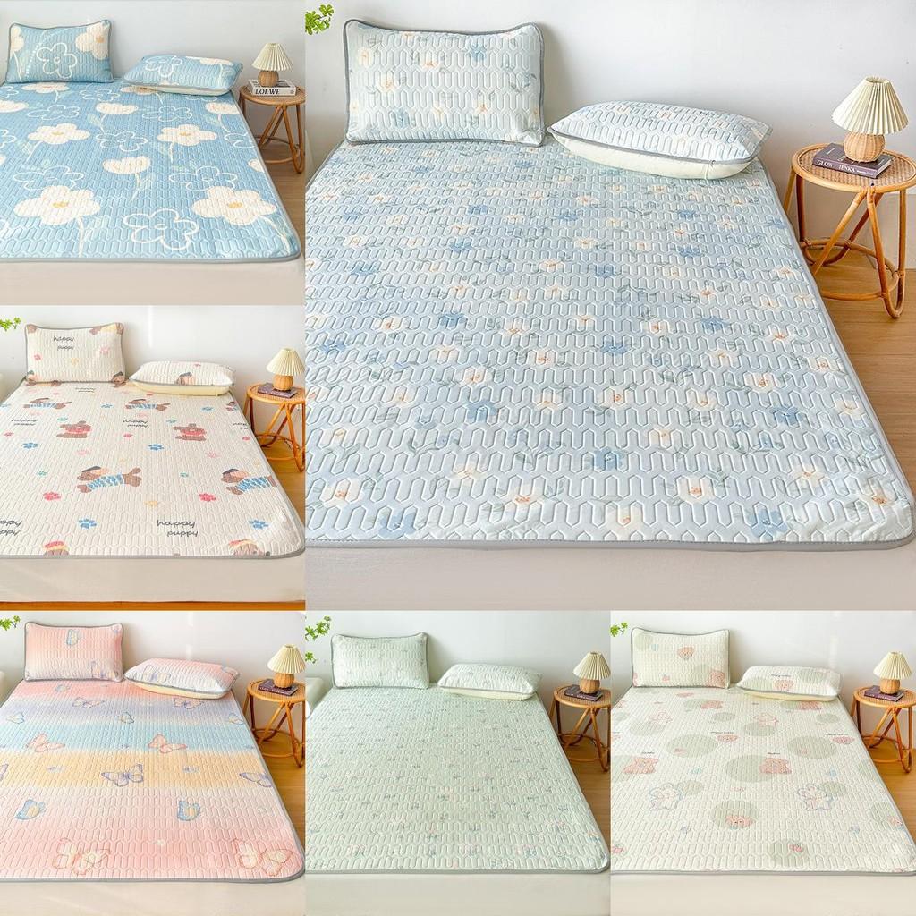 Bear Dog Butterfly Flower Pattern Latex Summer Sleeping Mat Set Gift Bedding