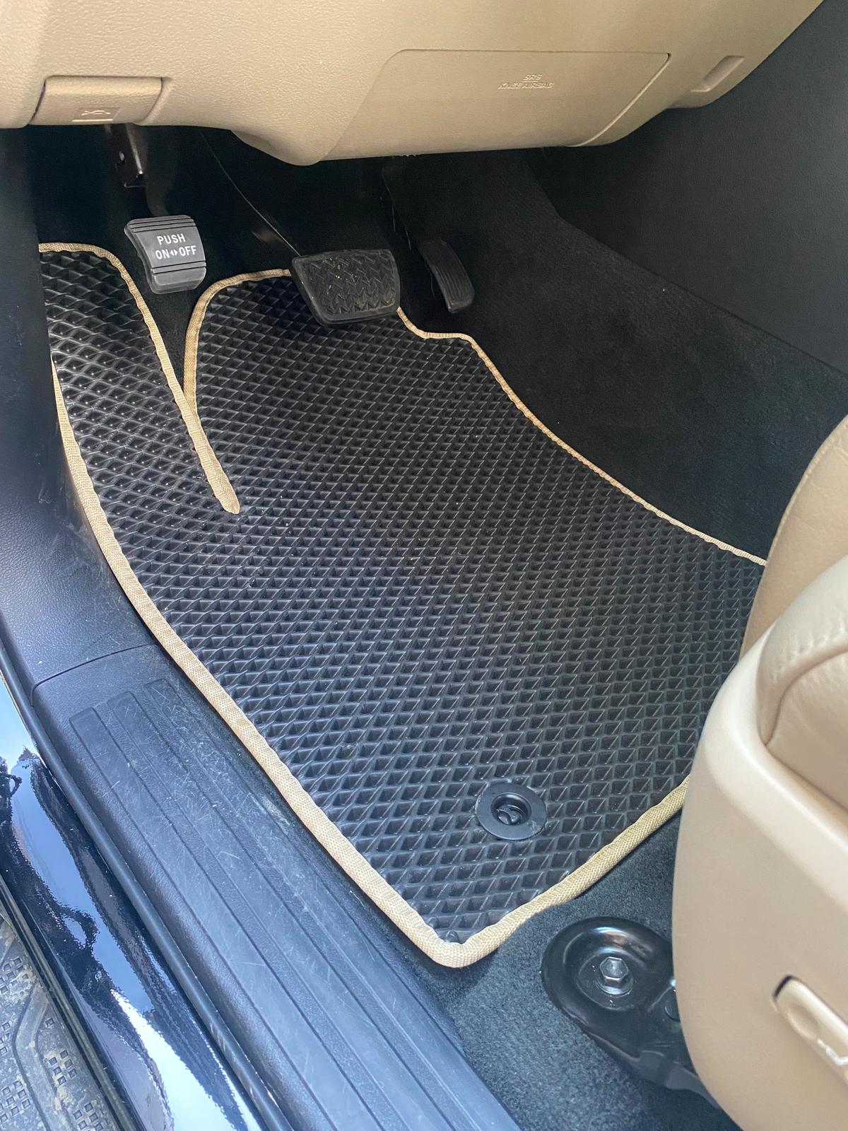 

Rugs 3 rows (EVA black) Middle Row - Passage for Toyota Sequoia 2007-2022