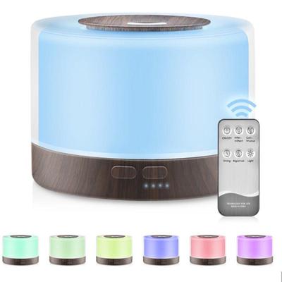 700ml MUJI Wood Grain Ultrasonic Aromatherapy Humidifier & Desktop Air Purifier