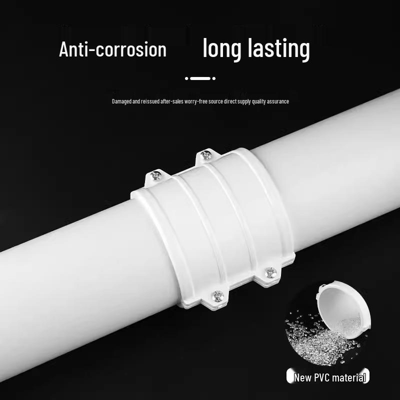 PVC Abwasserrohr Reparatur Halbabschnitt Kupplung Formstücke: Vollständige Spezifikationen