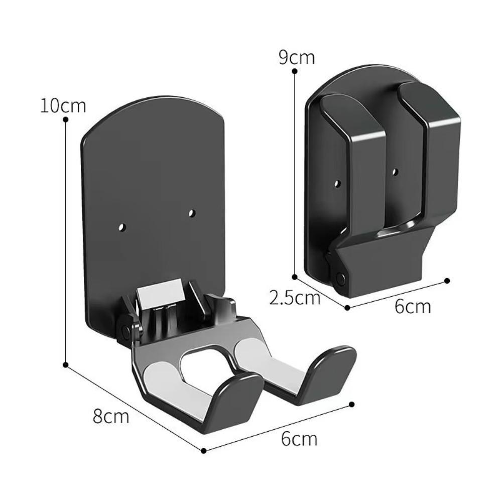 No Drill Universal Headphone Stand Foldable Gaming Earphone Storage Rack Home Office