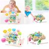 Wood Magnetic Fishing Game Memory Development Multicolor for Boys Girls Children