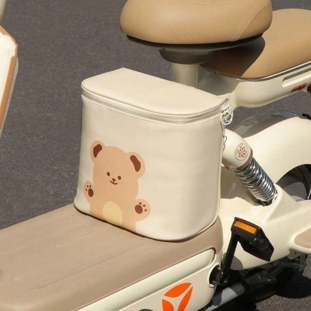 Large Capacity Bicycle Handlebar Bag Cartoon Riding Front Handle Hanging Bag  Outdoor