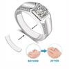 Adjust Rings Size Silicone Transparent Sticker For Loose Ring Adjustment Invisible Finger Ring Size Resizer Reducer Jewelry Tool
