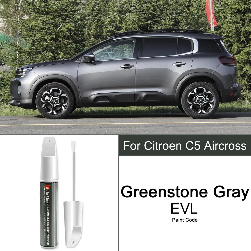 Lackkratzer-Reparaturstift für Citroen C5 Aircross mit Klarlackstift – Stellt brillanten Autolack wieder her und verbessert die Lacktextur