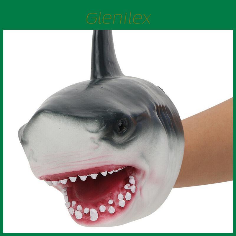 Premium Shark Head Hand Puppet Plush Toy For Kids Safe And Educational Fun