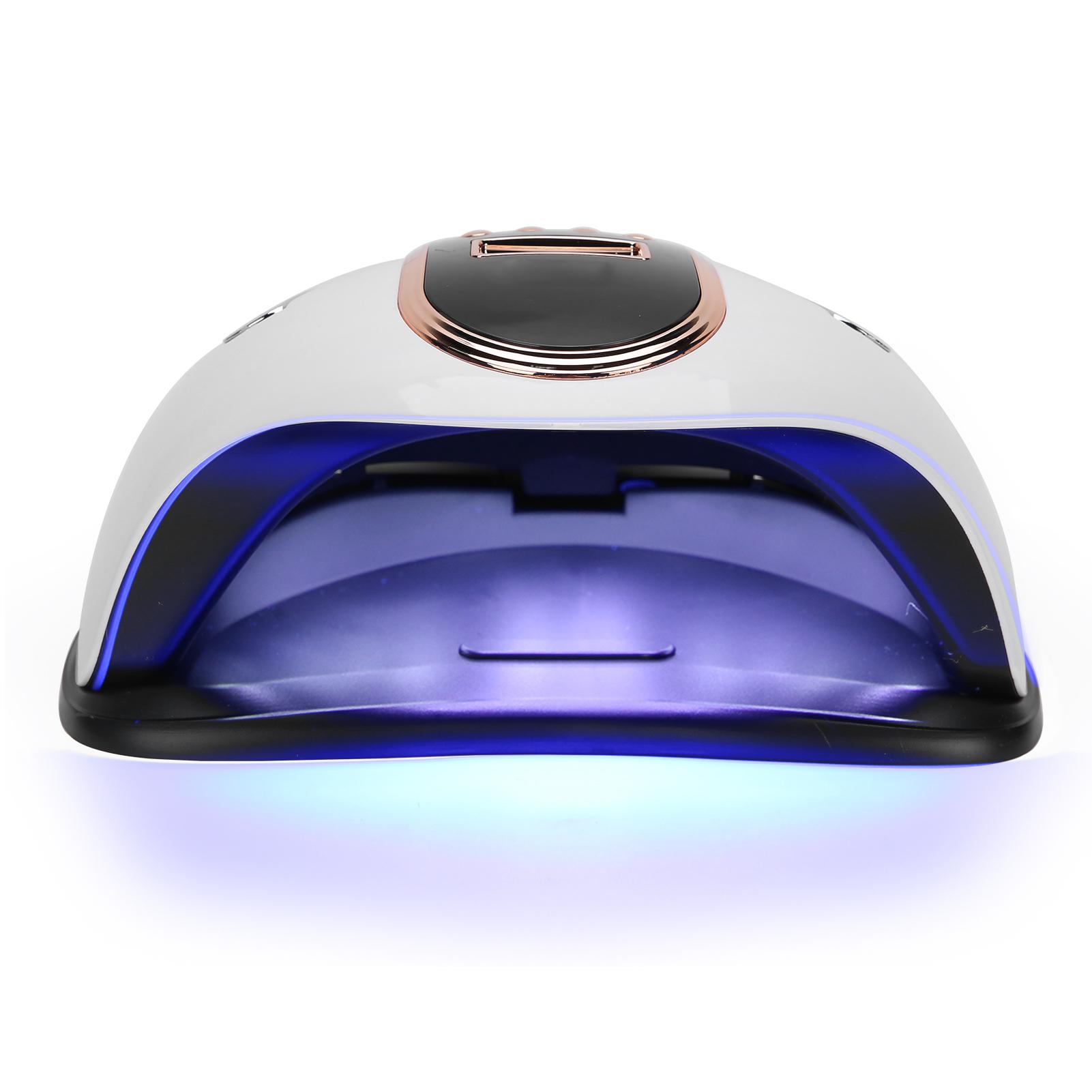 

168W LED UV Nail Dryer Lamp Portable Timing Gel Polish Nail Curing Machine EU Plug