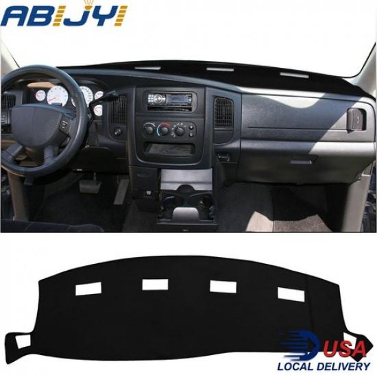 Non-Slip Dashmat Dash Cover Dashboard Mat Interior Pad For Dodge Ram 1500 2500