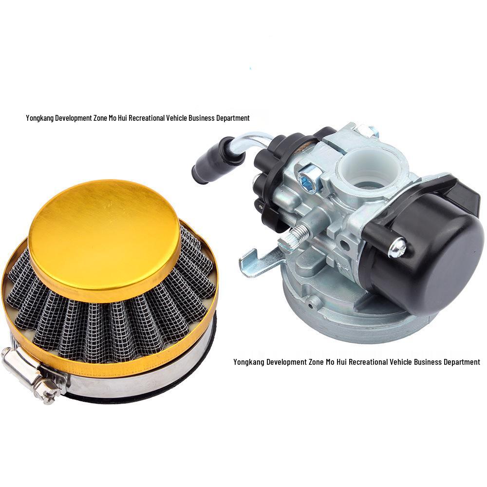 

Mini Off-road ATV Carburetor with Air Filter, 37/50/80CC, Gold Other