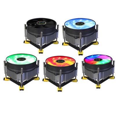 4 Pin PC CPU Cooler Radiator Heatsink Noise Reduction Copper Core 90mm Cooling Fan for Intel LGA 1356 1366