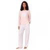 DKNY Womens/Ladies Plaid Crew Neck Long Pyjama Set