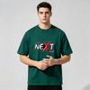 Unisex Cotton Tee Next Generation Graffiti Print O Neck Short Sleeve Streetwear Male Soft Daily Casual Graphic Top
