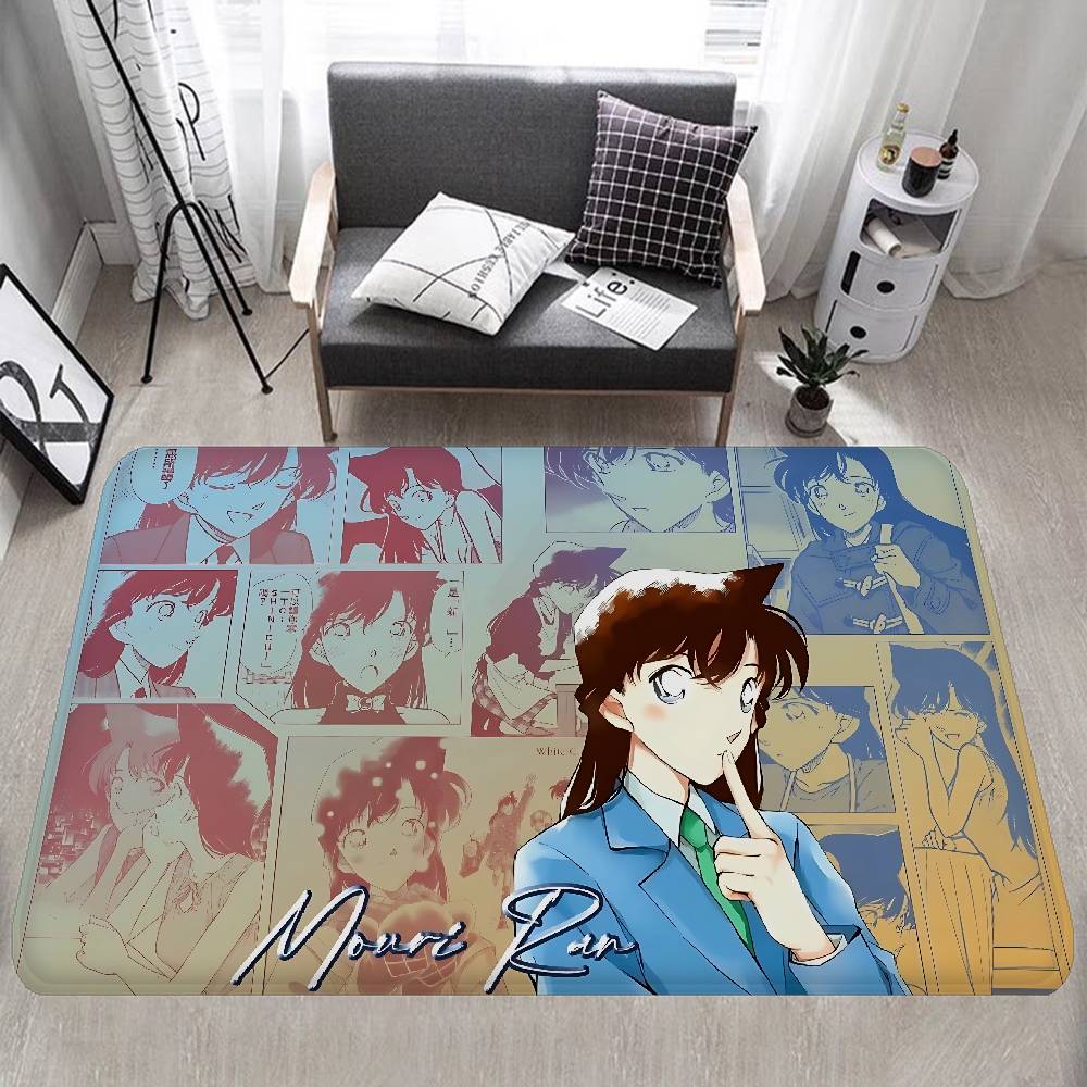 

Mystery Detective C-Conan Hallway Carpet INS Style Soft Bedroom Floor House Laundry Room Mat Anti-skid Bedside Area Rugs 40x60cm