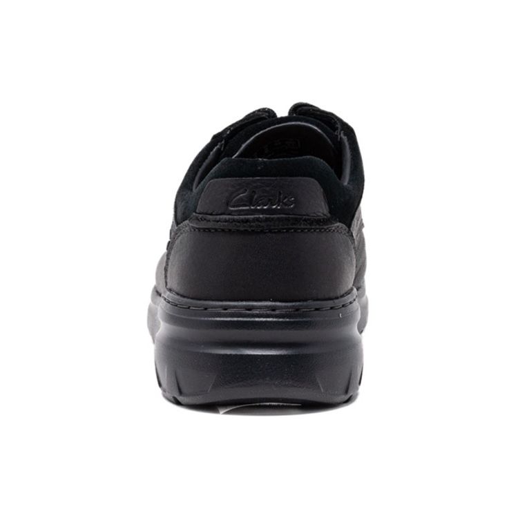 Clarks Leather Minimalist Slip-Resistant Durable Casual Shoes Men Shoes Black 26163237