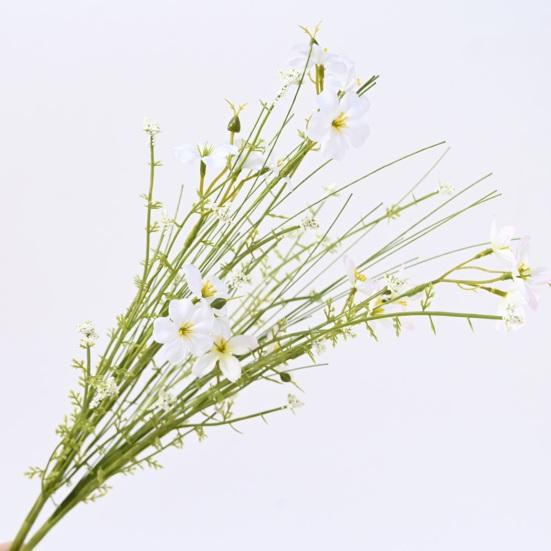 Künstlicher Wildblumenstrauß Sommer Frühling Falsche Blumenäste für DIY Brautsträuße Hochzeitsblumengesteck Tischdekorationen