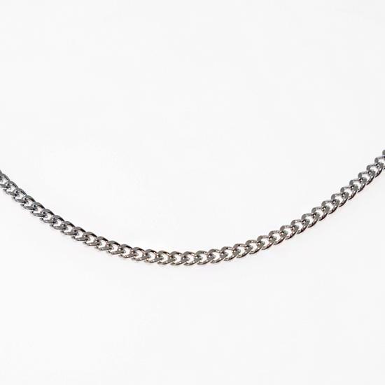 Jbans Classic Surgical Steel Simple Chain Necklace (C1901-An614Sv)