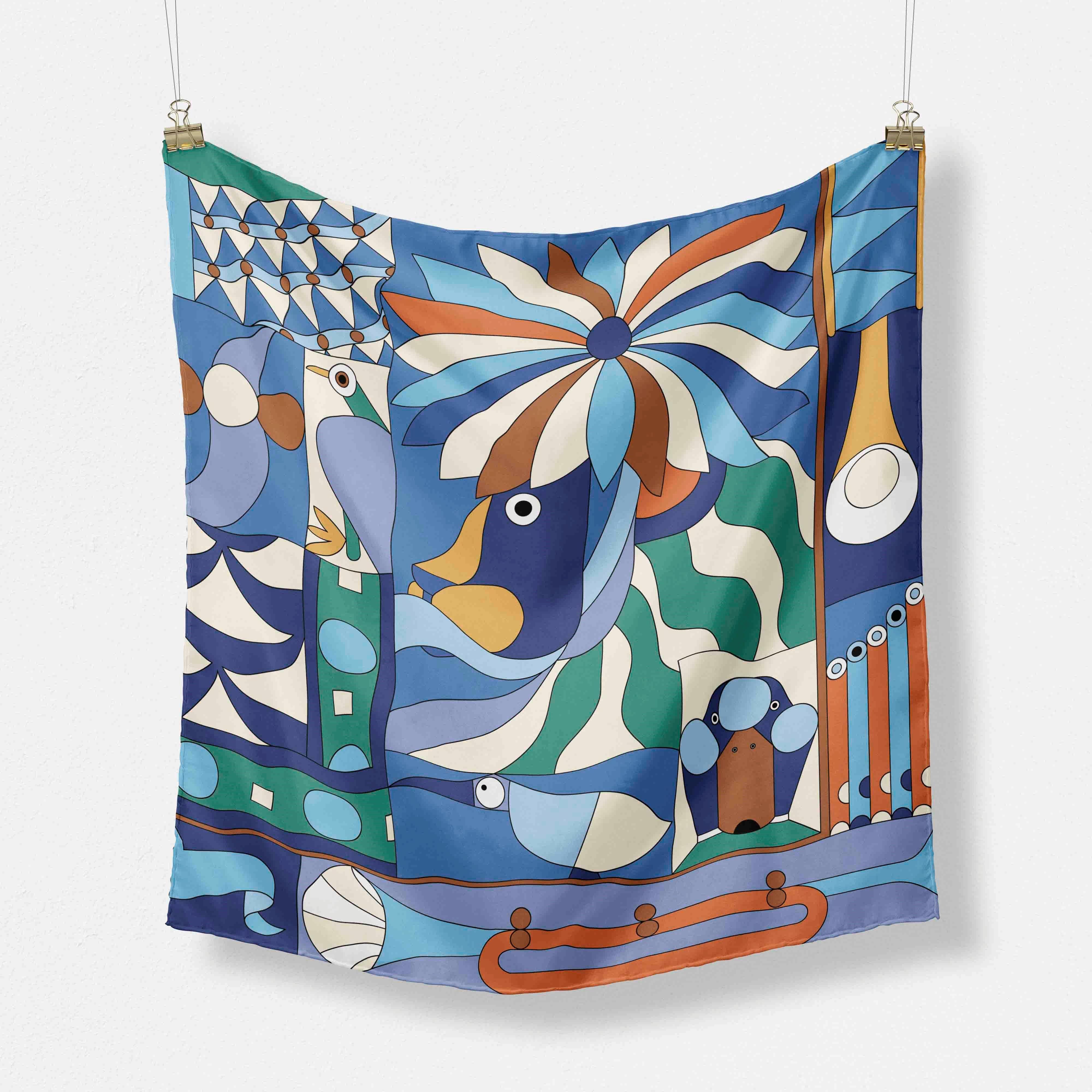 

70cm Foulard Luxury Chiffon Shawl Square Scarf for Women Hijab Fashion Wraps Neckerchief Female Hair Bands Ribbon Headband 70CM 27inch