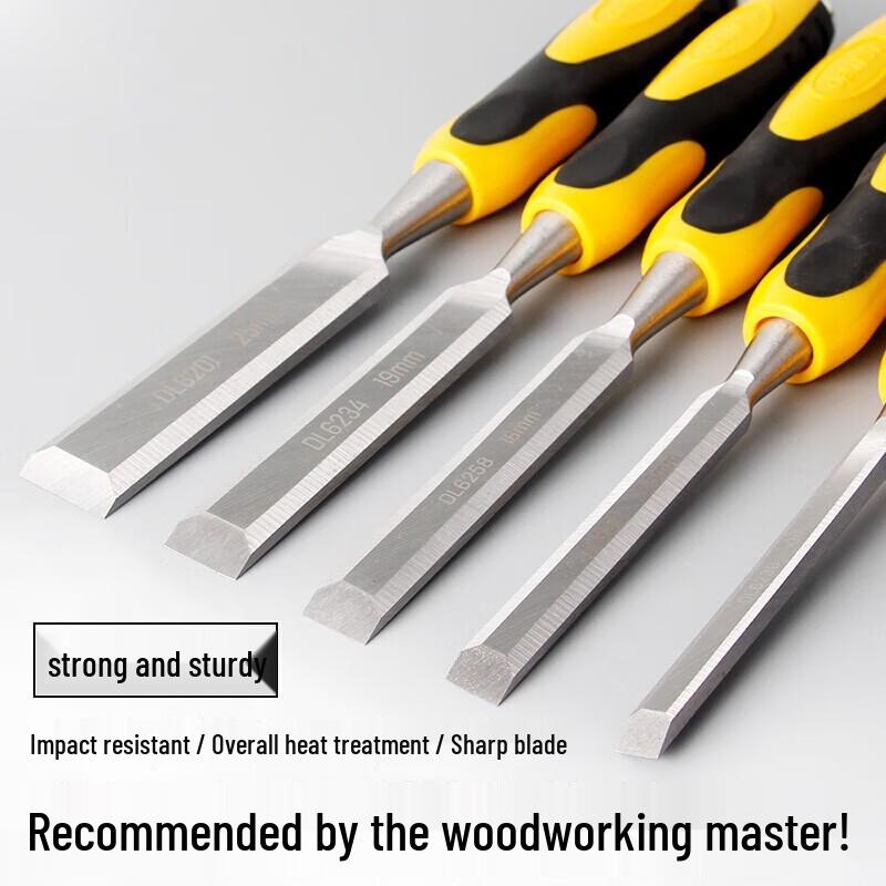 Deli Plastic Handle Wood Chisel 25mm