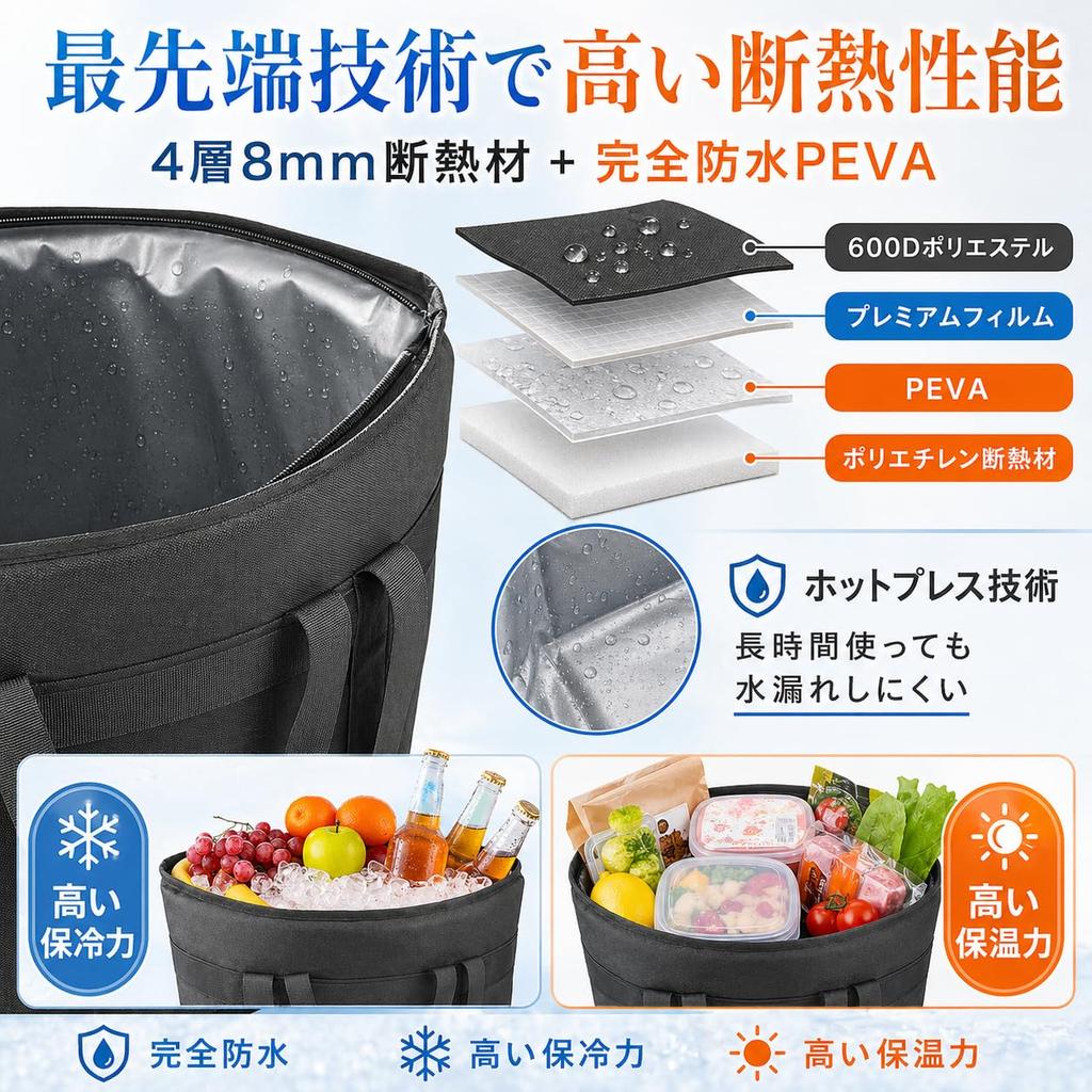 for Soft Cooler Soft Cooler Insulated Eco Strongest Cooling Large Shoulder Shopping Sports Cherry Blossom Multipurpose "New 2024" Bag, Box, Bag, Bag,