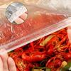 50Pcs Elastic Band Disposable Tray Cover Stretchable Plate Bowls Caps  Food Saver Bag