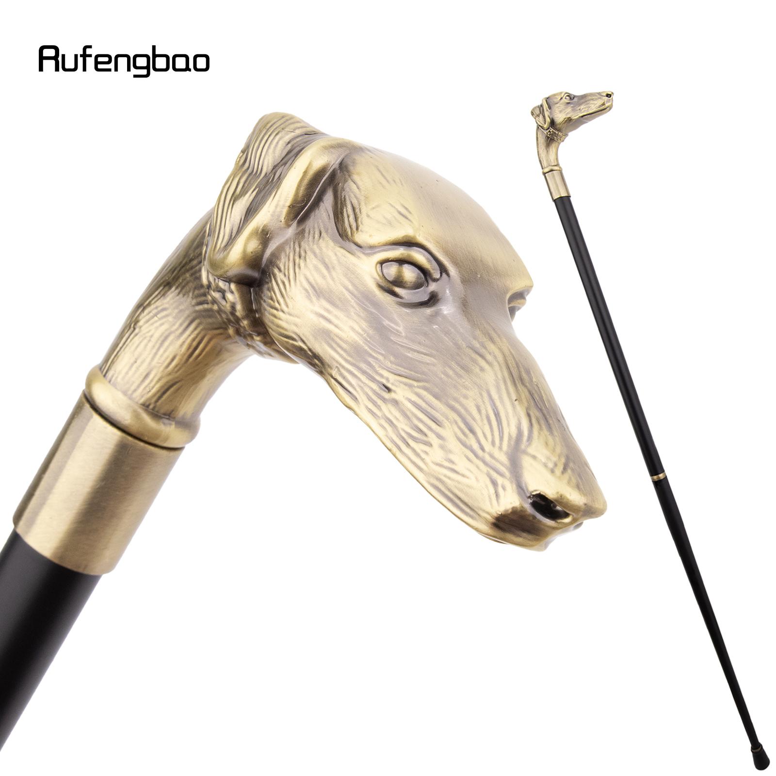 

Желтая собака такса голова трость модная декоративная трость джентльмен элегантная трость для косплея набалдашник посох 93см