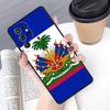 Haiti Haitian Flag phone case Cover For Samsung Galaxy S24 S25 Ultra S21 S22 Ultra S10E Note 10 Plus Note 20 FE S23