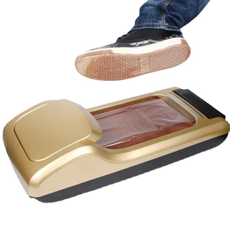 Automatyczna maszyna do nakładania ochraniaczy na buty obsługiwana stopą: Nowy model do ochrony podeszwy butów domowych