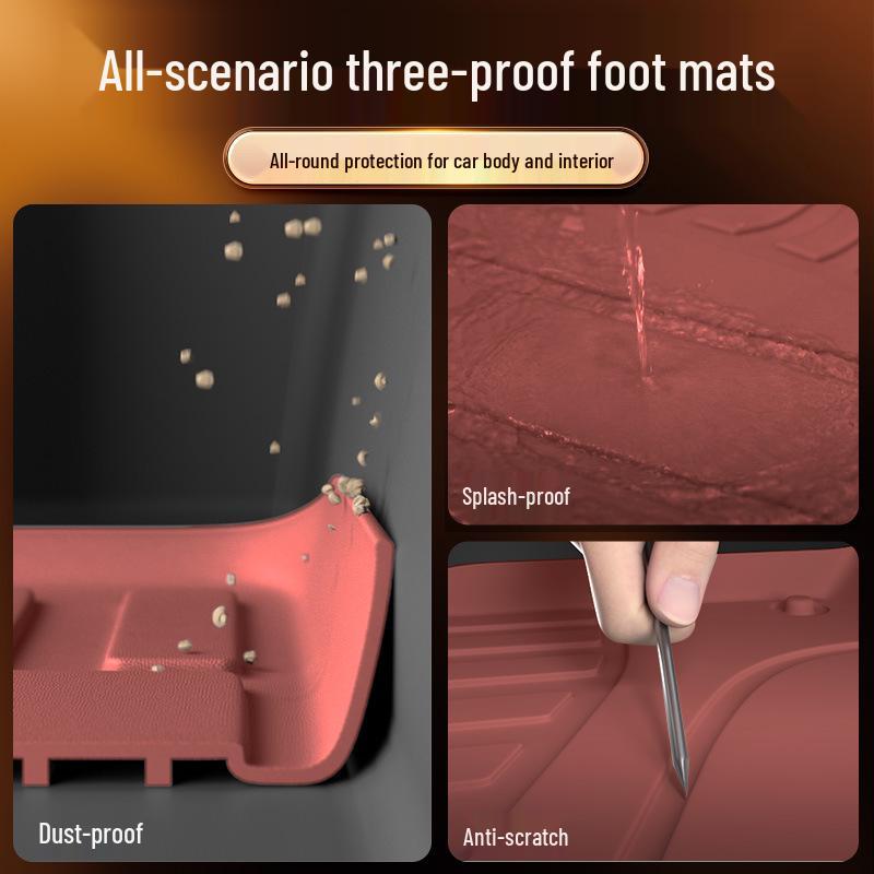 Alpha T5 Trunk Mat - TPE Floor Mat Accessory for Ji Hu Vehicles
