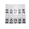1pcs 3D ABS for Land Rover Car letters Front Hood Emblem Bonnet Sticker Rear tail Trunk Badge Decal Styling auto accessories HY2