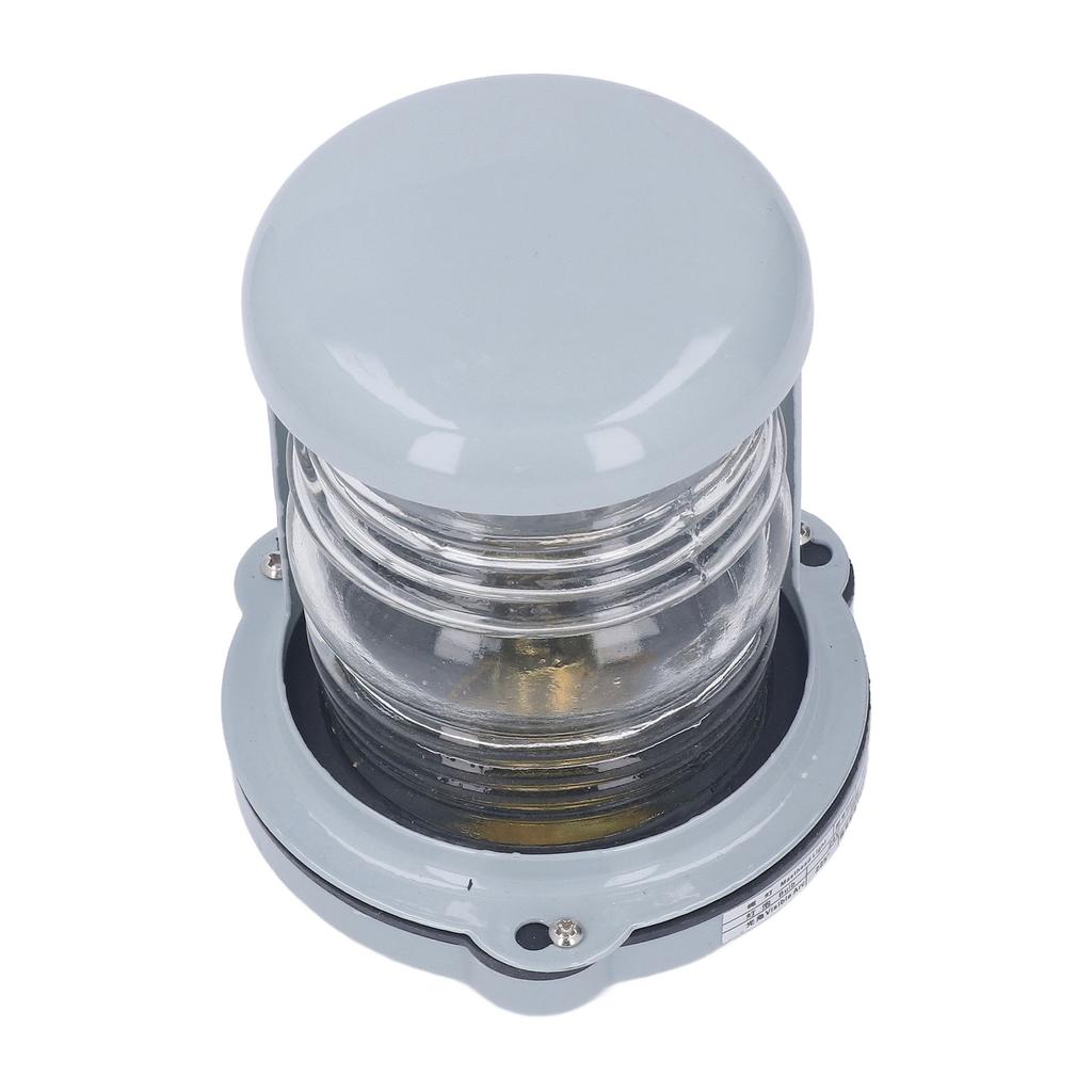 Navigation Light White Waterproof Marine Boat Stern Lamp 225 Degree Signal Mast Light for 12m Boat 24V