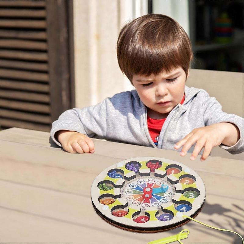 Wooden Magnetic Maze Puzzles | Counting And Sorting Toys - Magnetic Color Sorting Counting And Sorting Toys For Boys Girls Xinxi