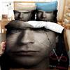 Set Biancheria da Letto 3D The Vampire Diaries Stampa 3D Adatto per Camera da Letto Set Copripiumino Con Federe Bambini Tessile per la Casa