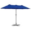 Garden Sun Umbrella Azure Blue 370 x 197 x 239 cm