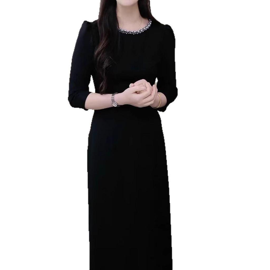 2025 European Style Slim Spring Dress: Versatile, Trendy Luxury for Women