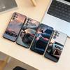 Car RS7 Phone Case For Samsung S25,S24,S21,S22,S23,S30,Ultra,S20,Plus,Fe,Soft Silicone Black Cover