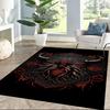 Viking Warrior Artwork Floor Mats for Living Room, Bedroom and Room Decoration Are Suitable for Gifts.