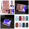 For Nokia C12 C2 C210 C22 C310 C32 G310 XR21...Wallet Style Frosted Leather Phone Case,Multi-Card Slots & Stand,Shockproof Protective Cover (8 Colors)