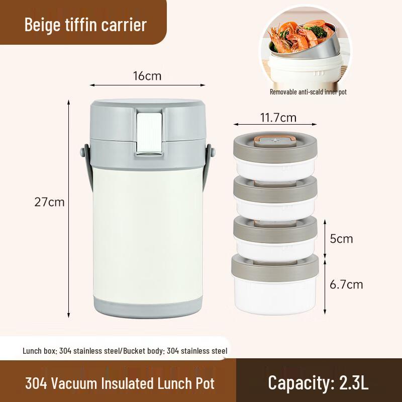 Wutuo Portable Insulated Lunch Box