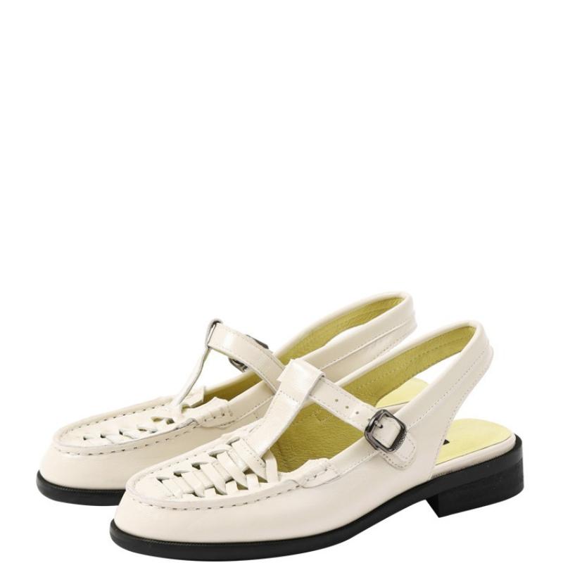 Vintage Elegant Women Shoe 2024 Summer New Woven Temperament Sandals Women Roman Single Shoe Fisherman Shoe