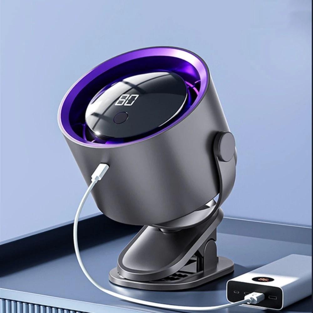 Brushless Motor Mini Fan Long Lasting Battery USB Fan Lightweight Portable Fan  Outdoor Use