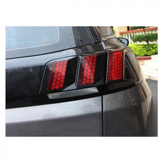 For Peugeot 3008 GT 2017 2018 GT 2017 2018 Honeycomb Style Rear Stickers